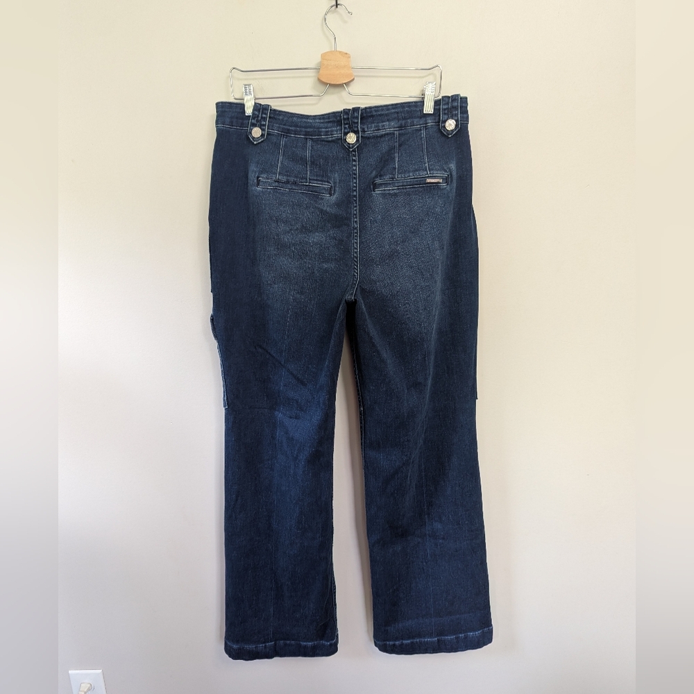 White House Black Market Extra High Rise Trouser Jeans - Picture 10 of 13